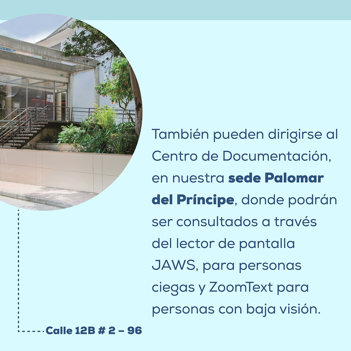 Sección de Texto Accesible con Lector de Pantalla