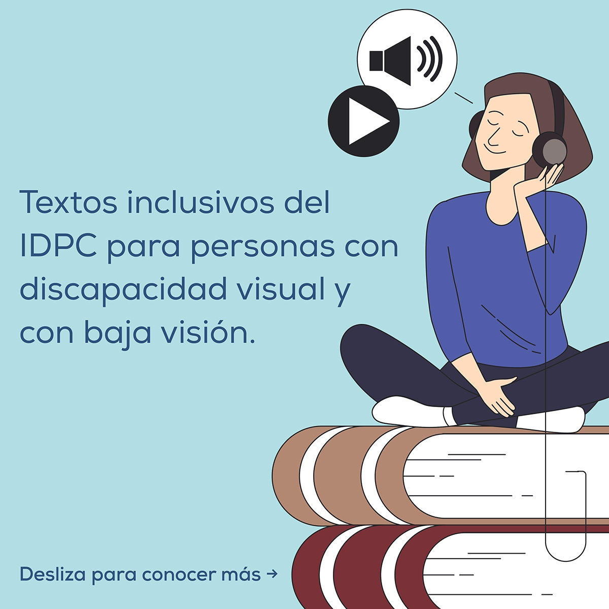 Sección de Texto Accesible con Lector de Pantalla